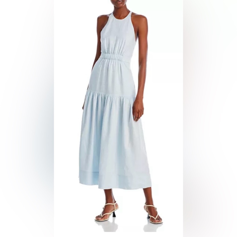 A.L.C. Soft Blue‎ Linen Wrenley Dress size4